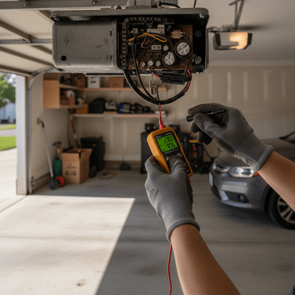 Garage door opener repair