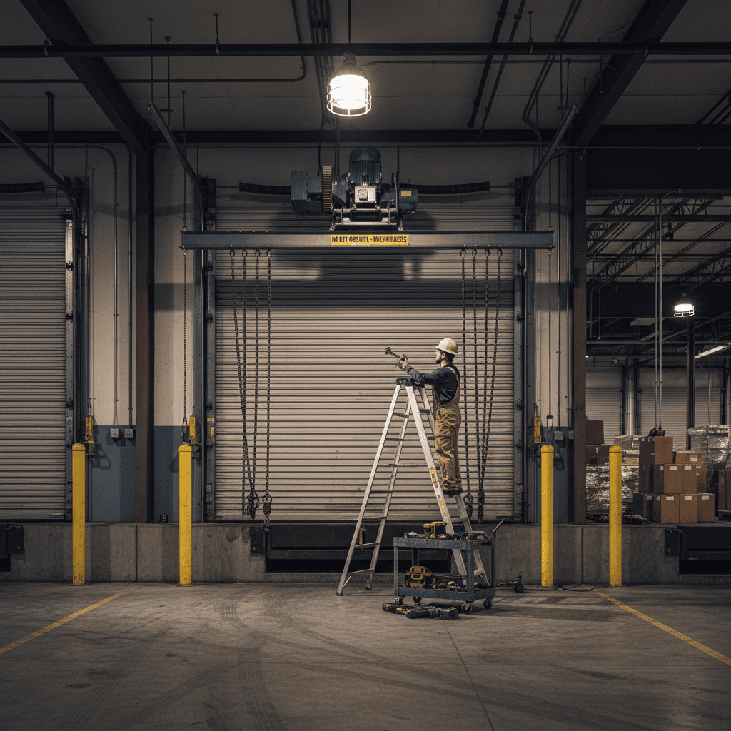 Commercial door service