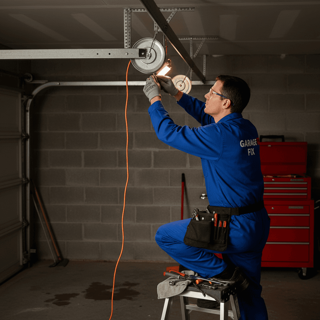 Cable and pulley repair