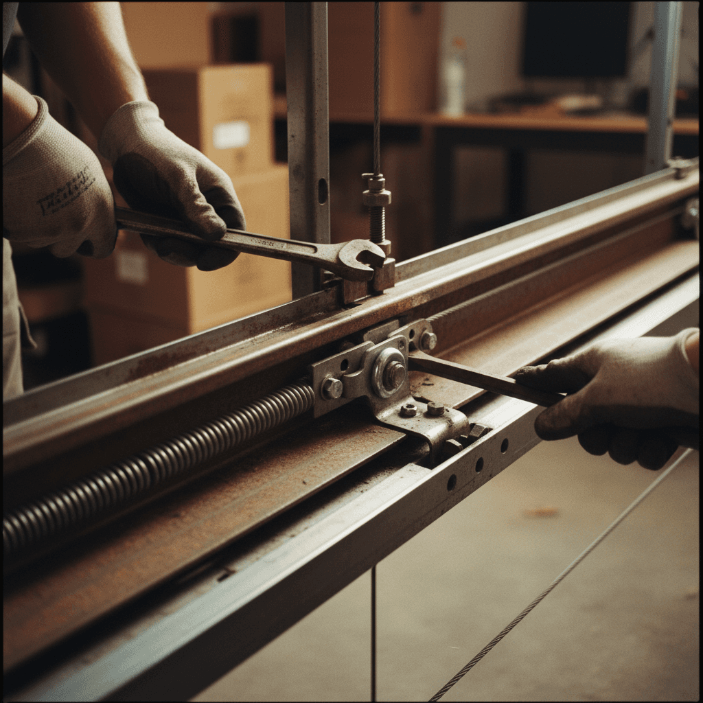 Track and cable repair service