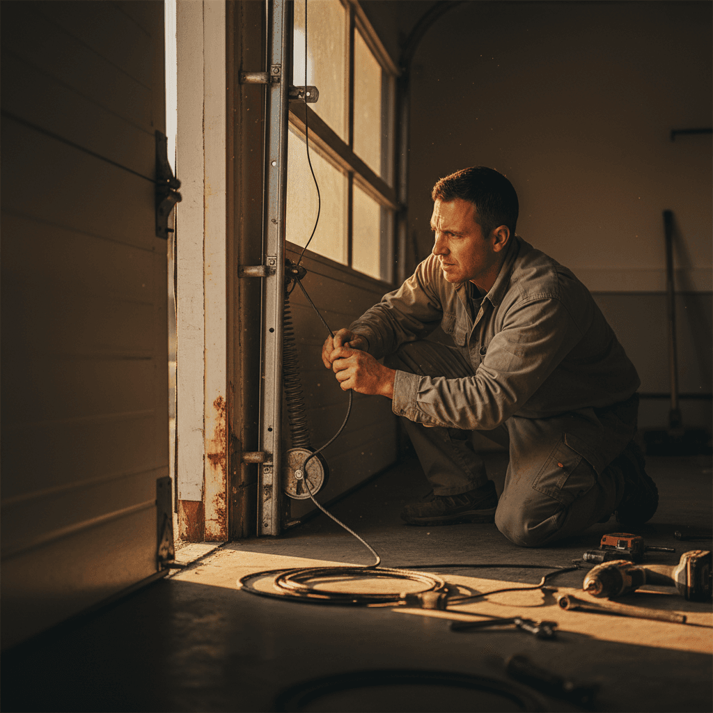 Emergency garage door repair
