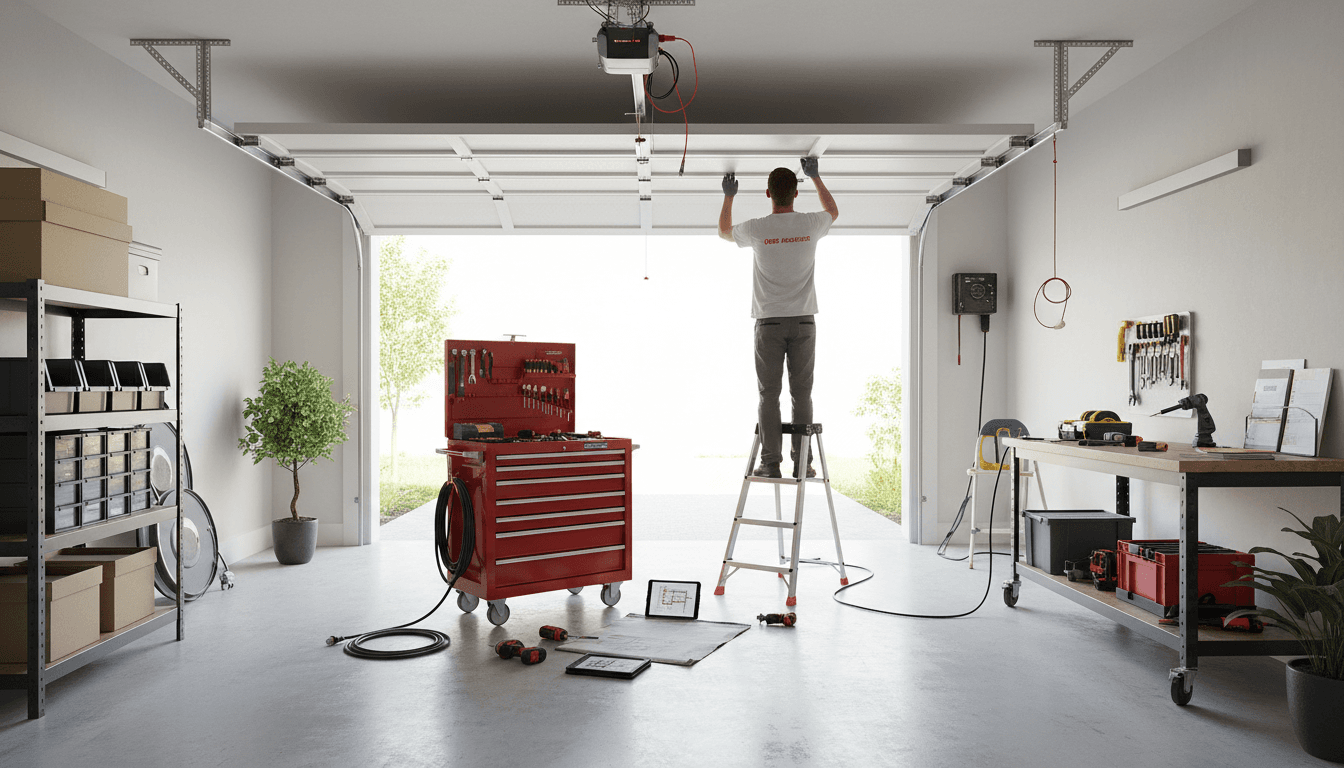 Garage door opener repair