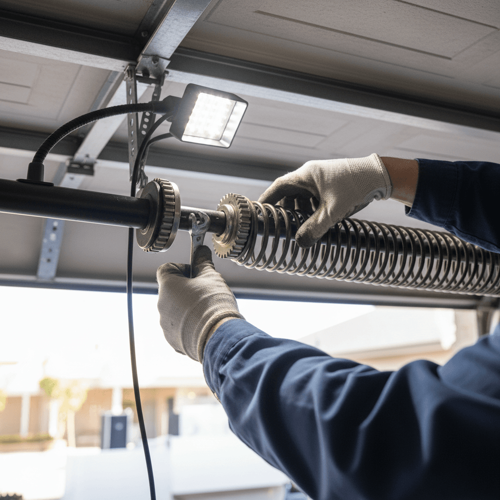 Spring replacement service